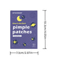 Glow in the Dark Hydrocolloid Acne Patches
